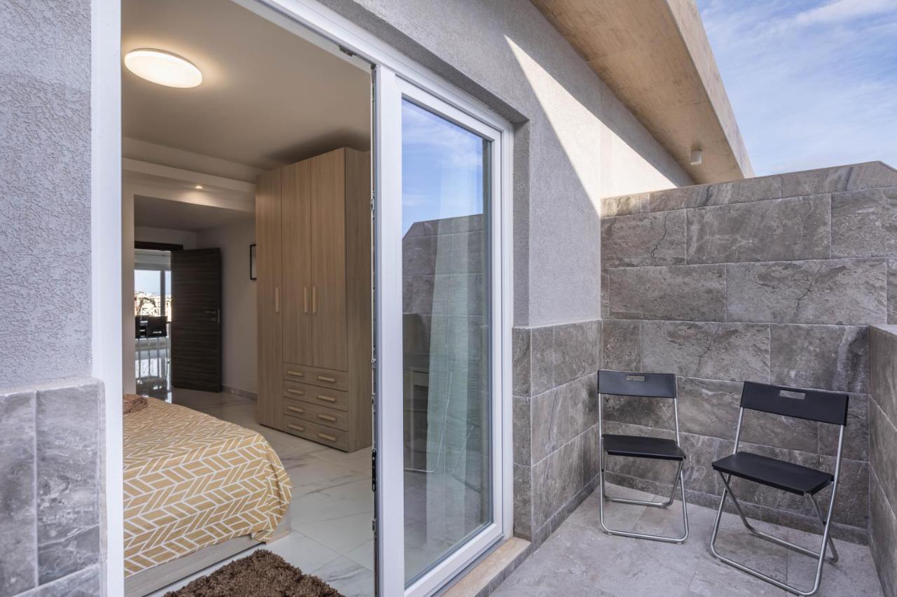 Terrace View-Stylish Two Bedrooms Fully Ac-Wifi Penthouse Msida Exterior foto