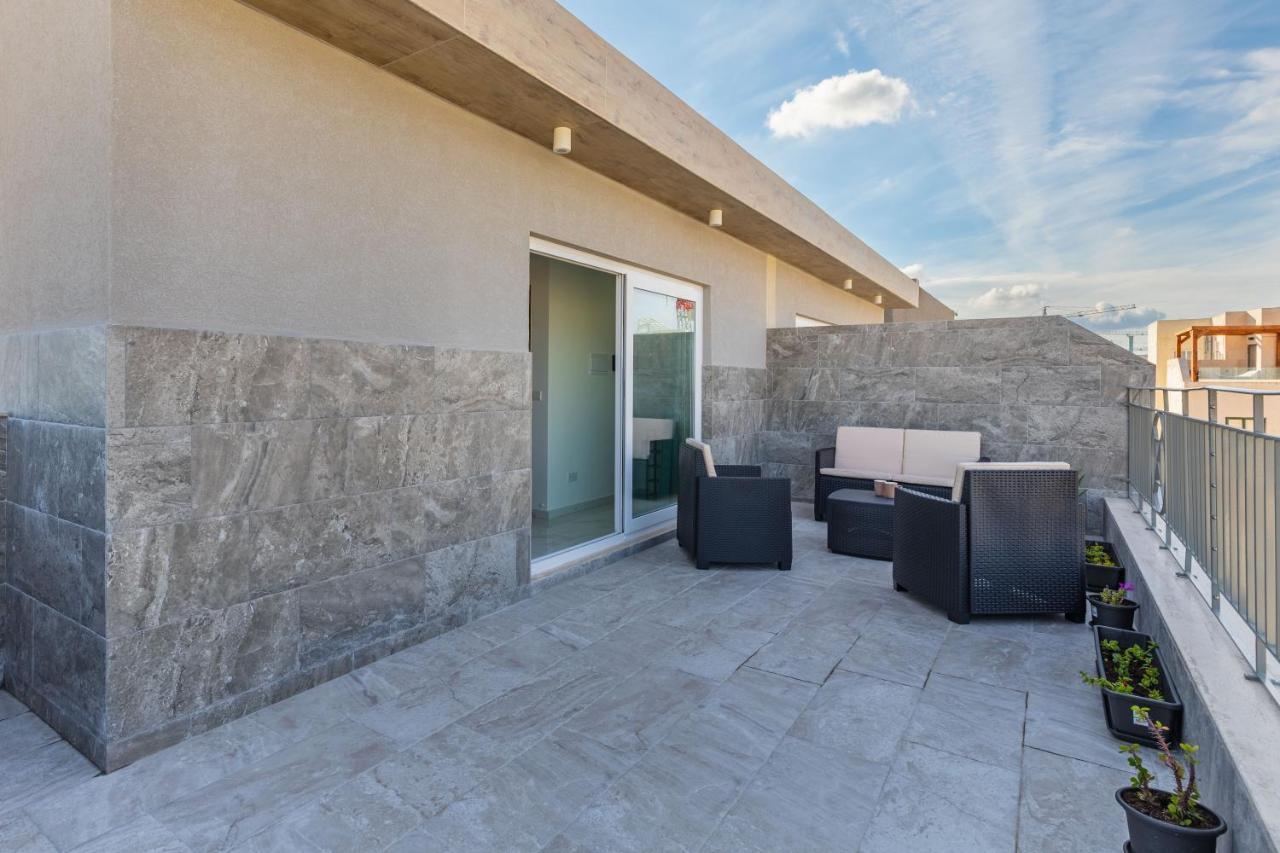 Terrace View-Stylish Two Bedrooms Fully Ac-Wifi Penthouse Msida Exterior foto